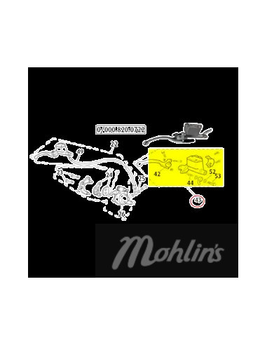 Huvudbromscylinder Rieju (Original)