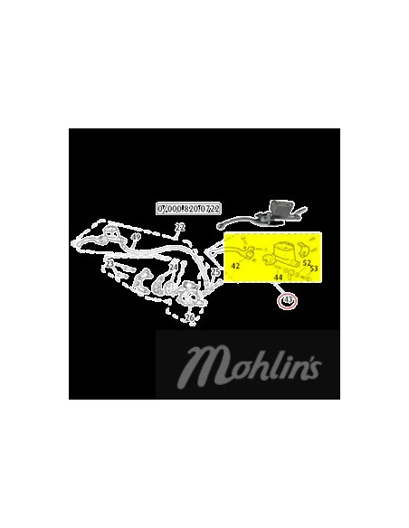 Huvudbromscylinder Rieju (Original)