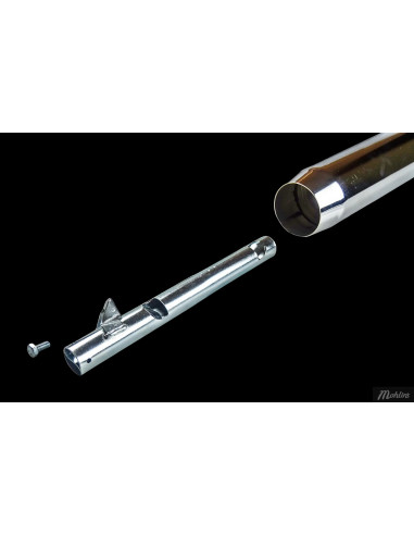 Avgassystem 28mm Puch