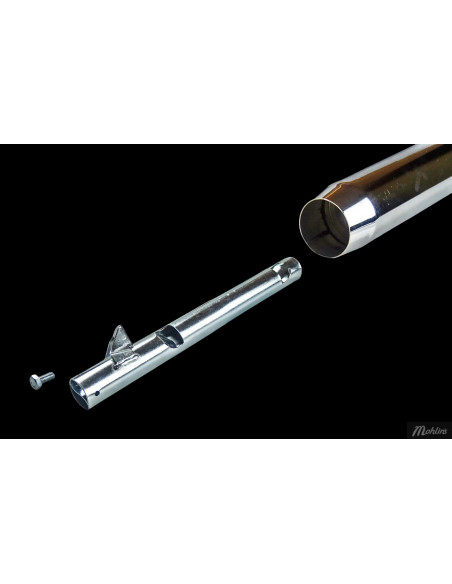 Avgassystem 28mm Puch