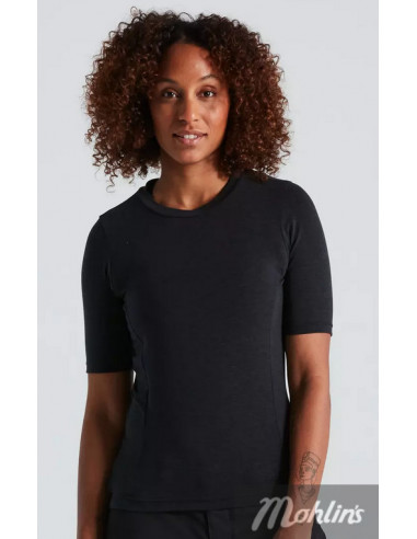 Cykeltröja Specialized Womens Shortsleeve S Black