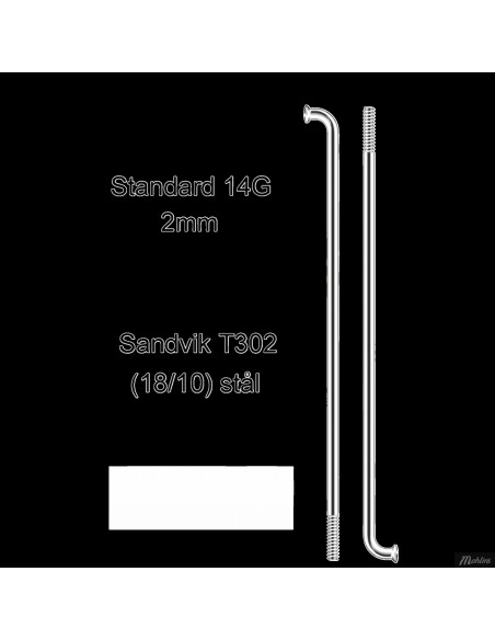 Eker 2 mm L.278 mm STD 14G