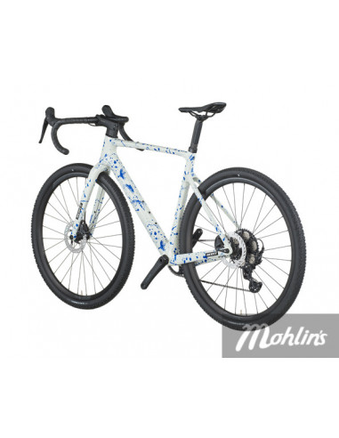 Scott Addict Gravel 30 White/Splatter Blue