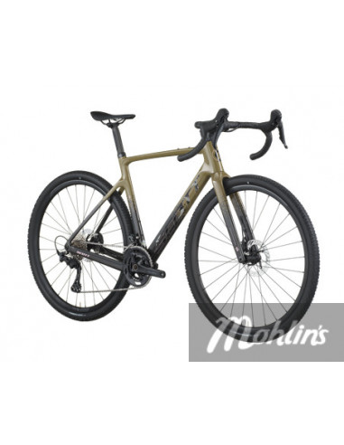 Scott Addict Gravel 40 Kaki Green/Carbon Black