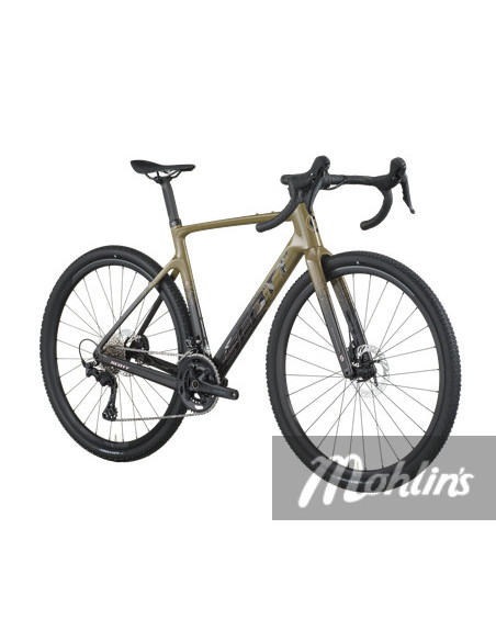 Scott Addict Gravel 40 Kaki Green/Carbon Black