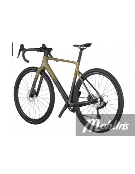 Scott Addict Gravel 40 Kaki Green/Carbon Black