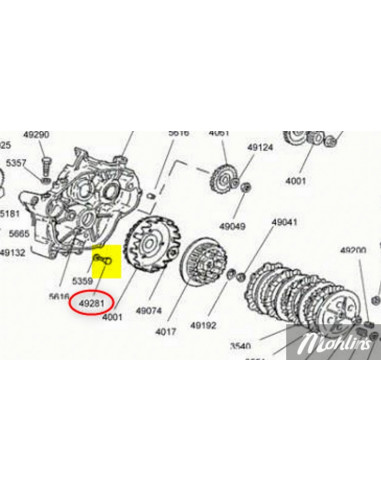 Oljeavtappningsplugg AM6 Rieju