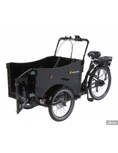 Lådcykel De Luxe Dog Sidolucka 100%