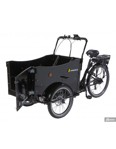 Lådcykel De Luxe Dog Sidolucka 100%