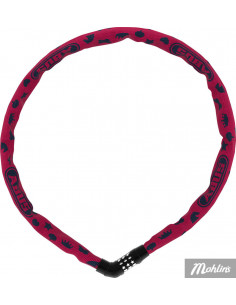 Abus Kombilås Kätting Pink