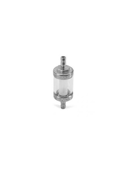 Bensinfilter Krom Transparent – (6MM)