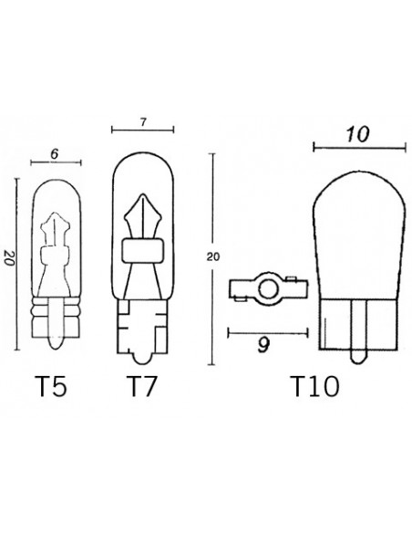 Glödlampa W2X46D 12V 23W