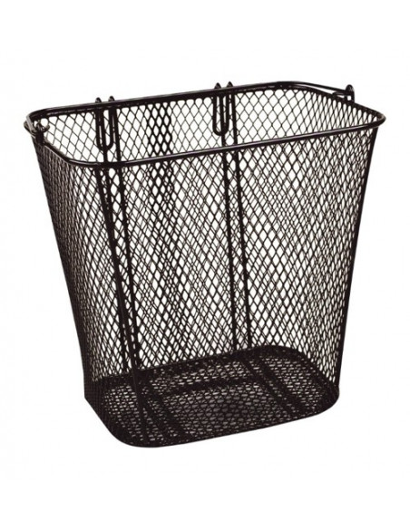 CYKELKORG FÖR PAKETHÅLLARE,  SIDOHÄNGD 33X24X32CM SVART