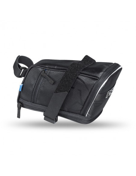 Pro Sadelväska Maxi Plus Strap, spännrem svart