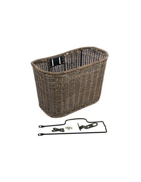 Cykelkorg fram, "Rotting" Brun