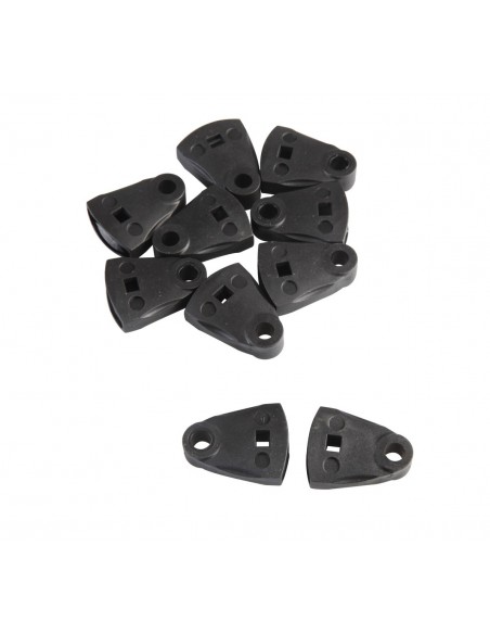 Skärmstagsfäste Tårtbit (10) Hona