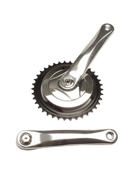 VEVPARTI 107MM DISC 38T 170MM, RD/PROWHEEL 3/32 SILVER (PLAN)