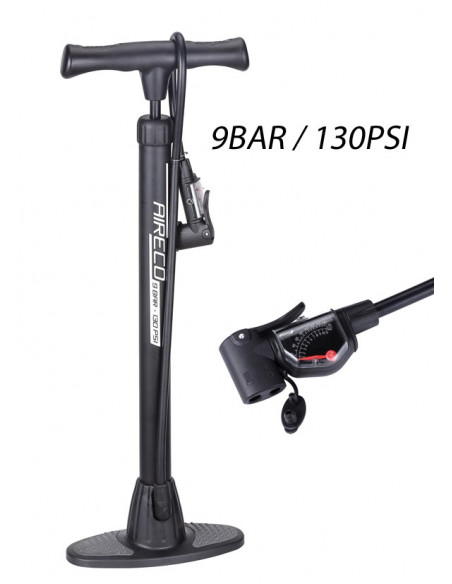 Pump Air fotpump, 62cm Svart  9 Bar