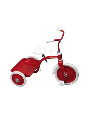 Trehjuling Bambo Röd